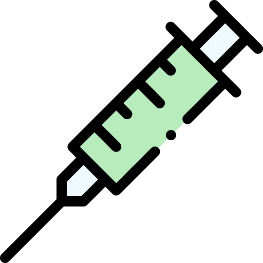 ワクチン Detailed Rounded Lineal color icon