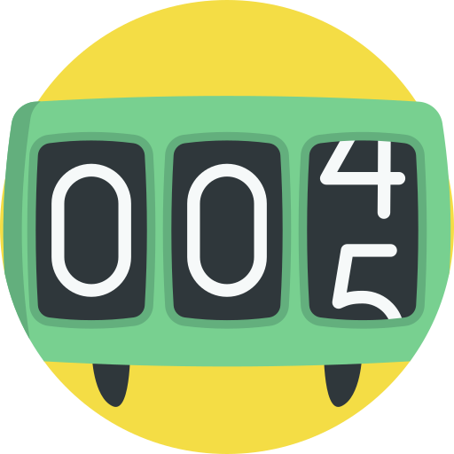 countdown Detailed Flat Circular Flat icon