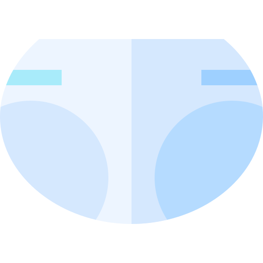 기저귀 Basic Straight Flat icon