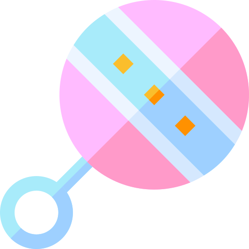 ガラガラ Basic Straight Flat icon
