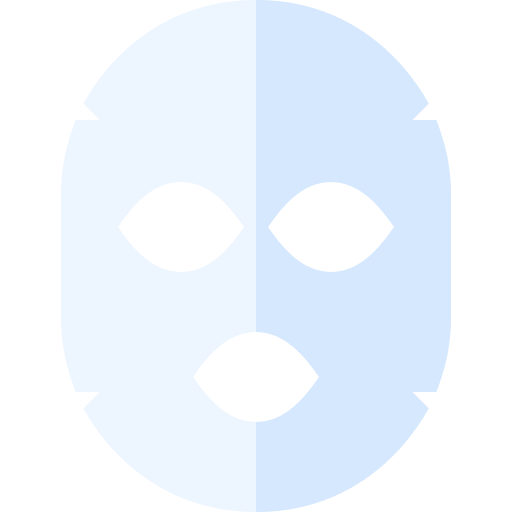 gesichtsmaske Basic Straight Flat icon