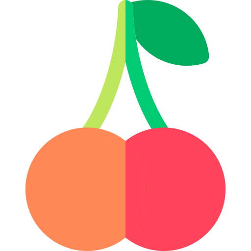 Cherry Basic Rounded Flat icon