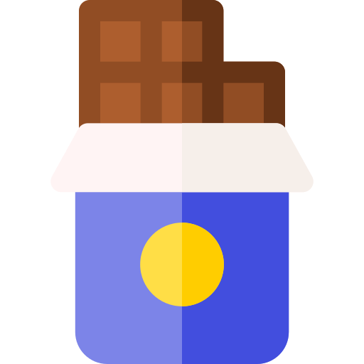 chocolate Basic Rounded Flat icono
