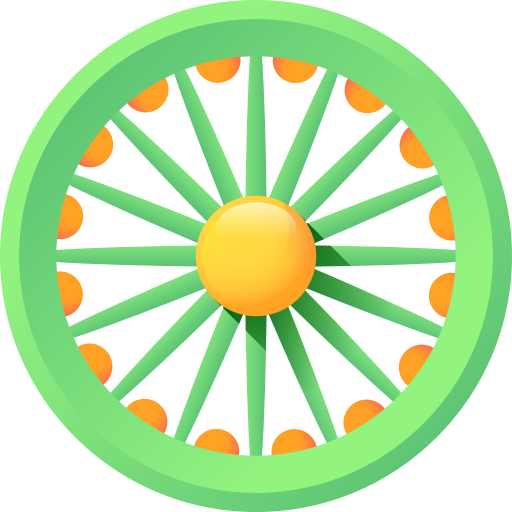 Wheel 3D Color icon