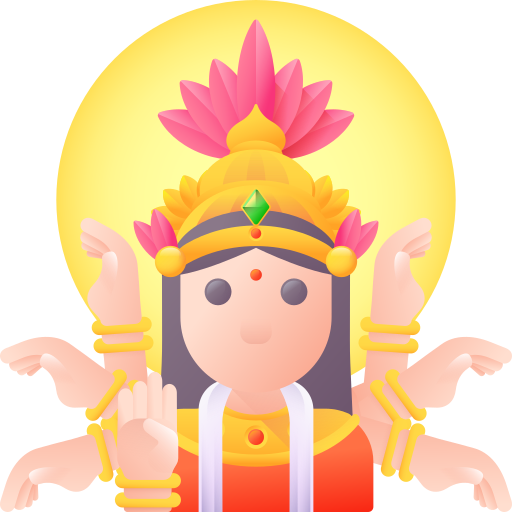Durga 3D Color icon
