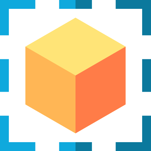 cubo Basic Straight Flat icono