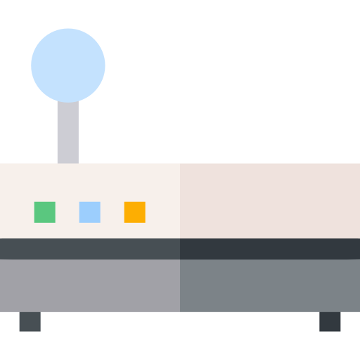 modem Basic Straight Flat icon