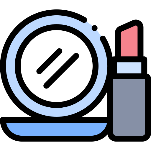 Make up Detailed Rounded Lineal color icon