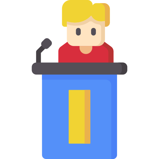 Conference Special Flat icon