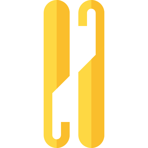 uncinetto Basic Straight Flat icona