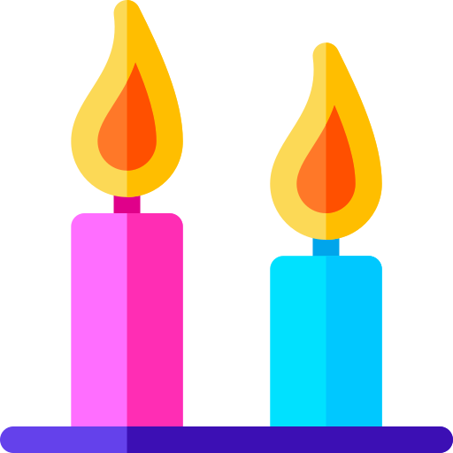 candele Basic Rounded Flat icona