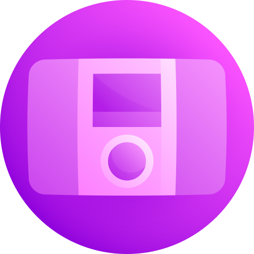 sistema de música Gradient Galaxy Gradient icono