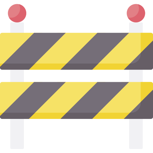 Barrier Special Flat icon