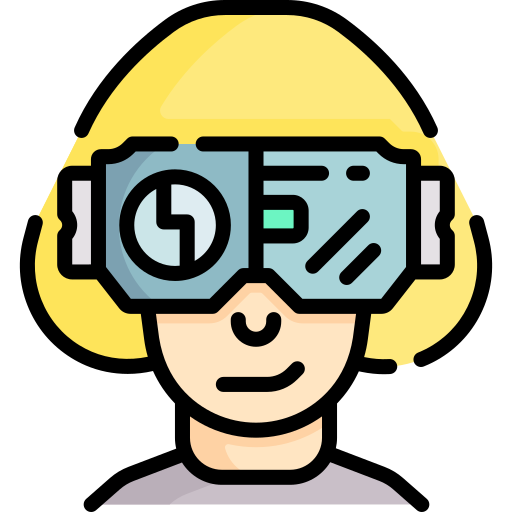 Virtual reality Special Lineal color icon
