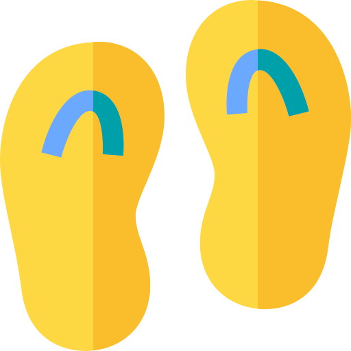 chancletas Basic Straight Flat icono