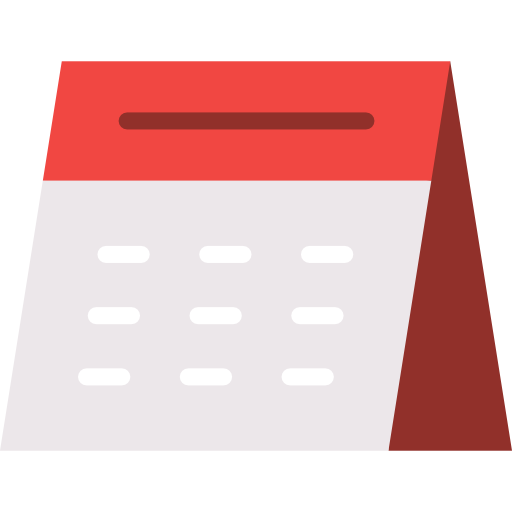 Weekly calendar Special Flat icon