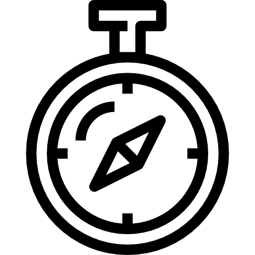 cronometro Detailed Straight Lineal icona