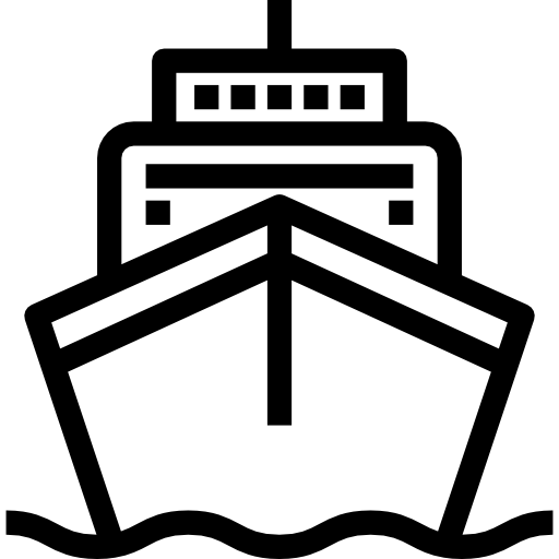 Ship Detailed Straight Lineal icon