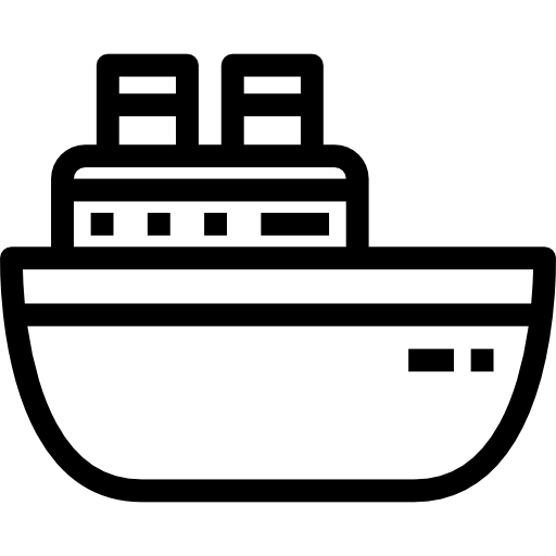 Ship Detailed Straight Lineal icon
