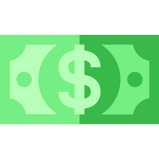 geld Basic Straight Flat icon