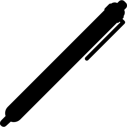bolígrafo Roundicons Solid icono