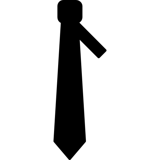 cravatta Roundicons Solid icona