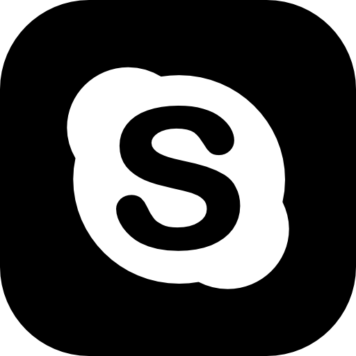 Skype Roundicons Solid icon