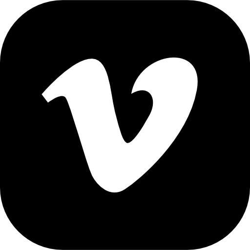 vimeo Roundicons Solid icono