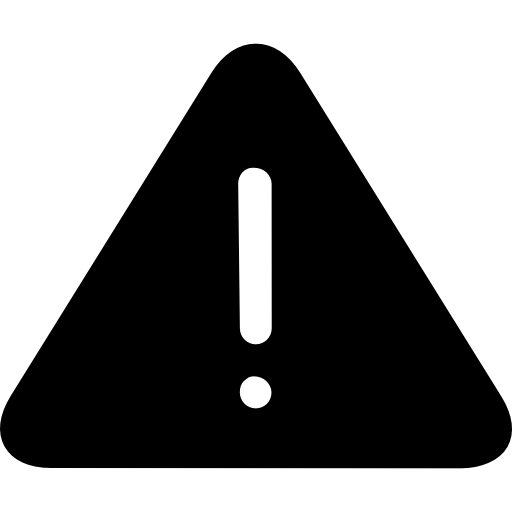 Предупреждение Roundicons Solid иконка