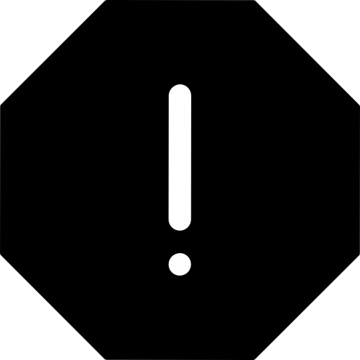 Предупреждение Roundicons Solid иконка