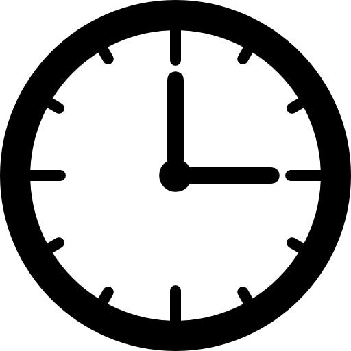 orologio Roundicons Solid icona