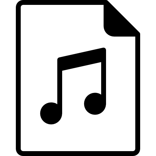 音楽 Roundicons Solid icon