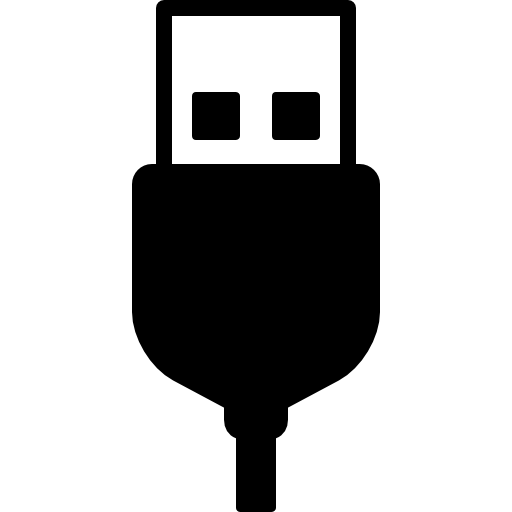 Usb cable Roundicons Solid icon