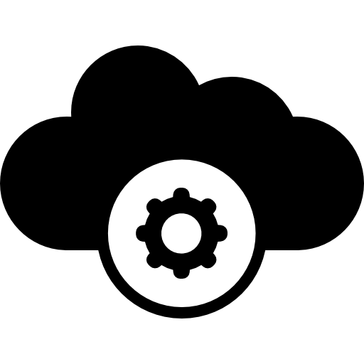 Cloud computing Roundicons Solid icon