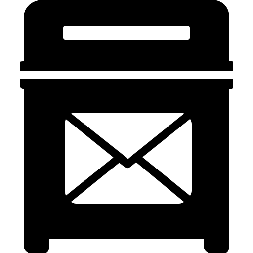 Mailbox Roundicons Solid icon