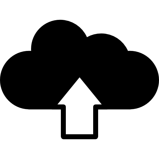 chmura obliczeniowa Roundicons Solid ikona