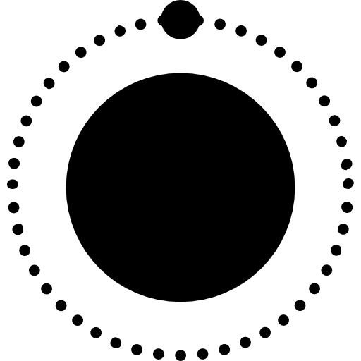 orbit Roundicons Solid icon