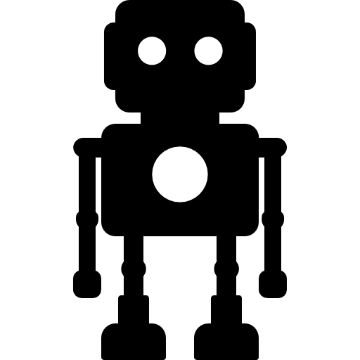 roboter Roundicons Solid icon