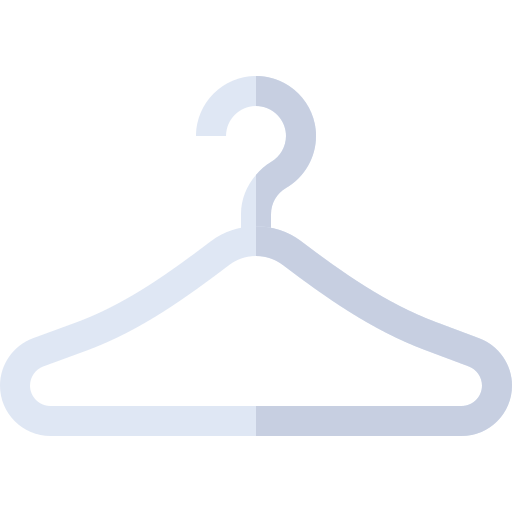 kledinghanger Basic Straight Flat icoon