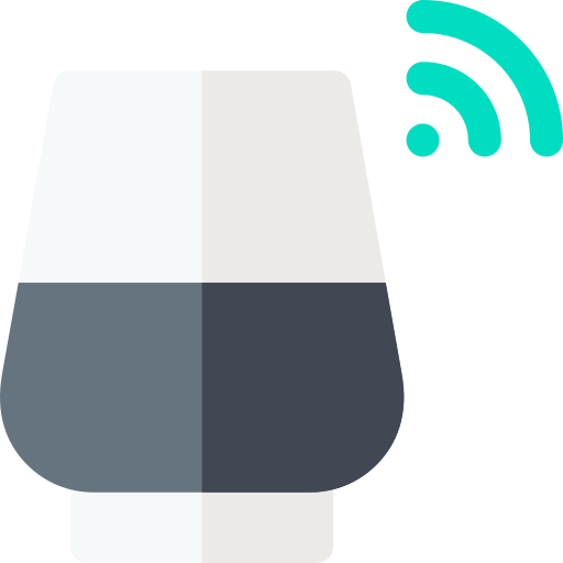 Smart speaker Basic Rounded Flat icon