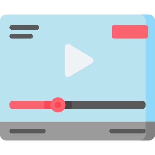 videoplayer Special Flat icon