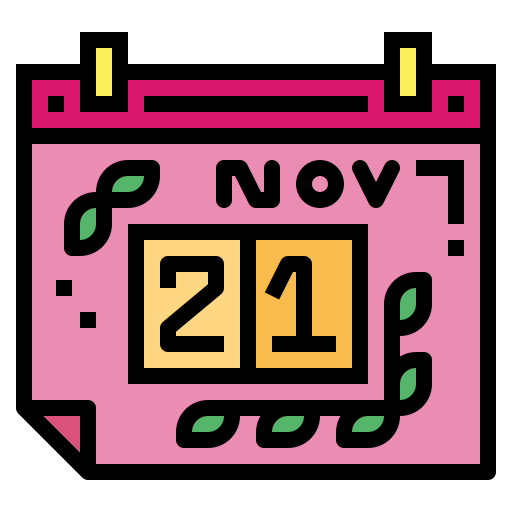 kalendarz Smalllikeart Lineal Color ikona