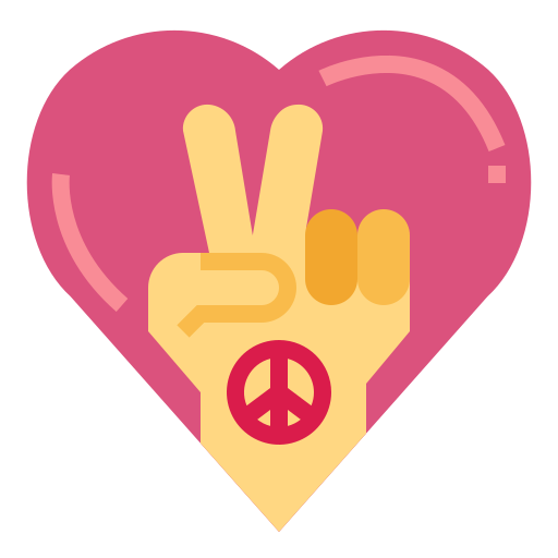 Peace Smalllikeart Flat icon