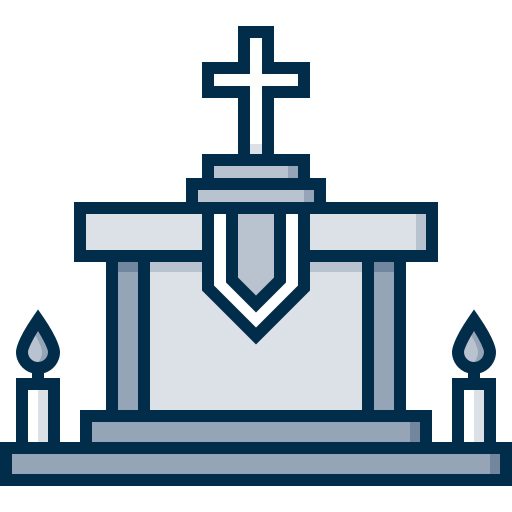 ołtarz Detailed Grey Lineal color ikona