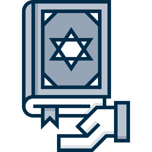 ユダヤ人 Detailed Grey Lineal color icon