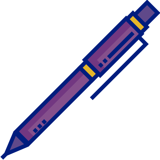 penna Generic Outline Color icona