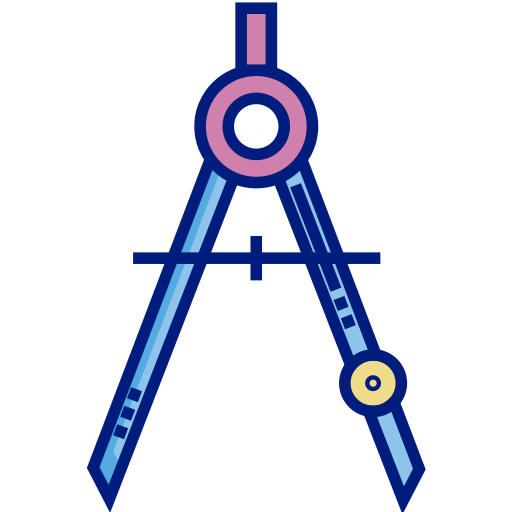 kompas Generic Outline Color icoon