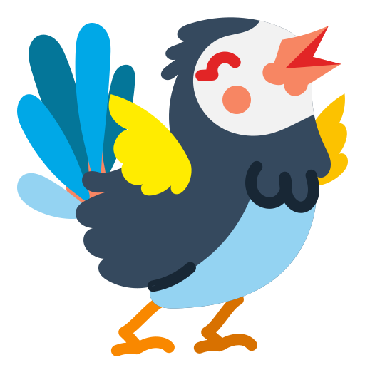 pájaro Generic Flat icono