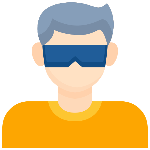 virtual reality-bril Kosonicon Flat icoon