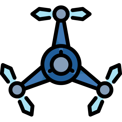 Drone Kosonicon Lineal color icon